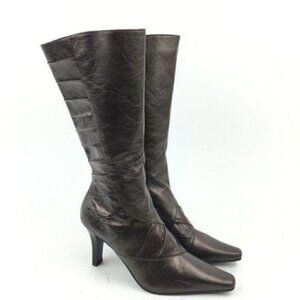 New Apostrophe Mid Calf Boots 6.5 Marquee Bronze